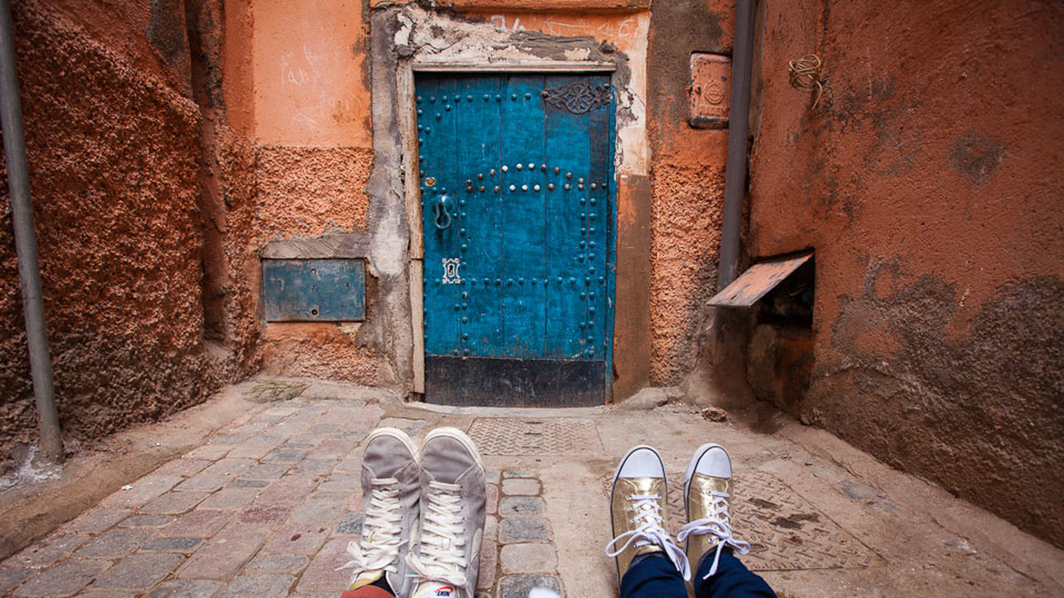 Marrakech, Marocko.